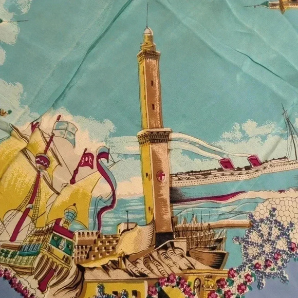 Vintage  Scarf - Picture 3 of 6